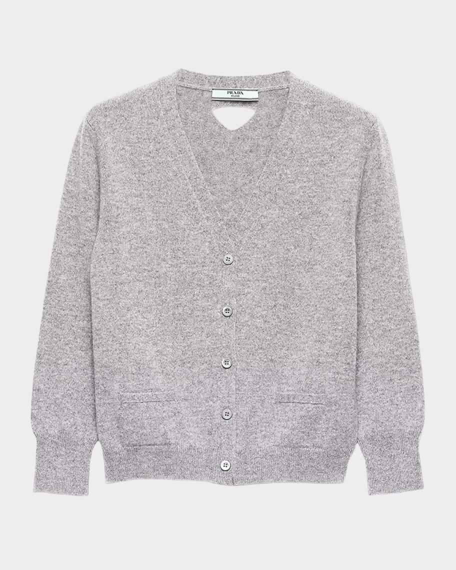 トップス PRADA - knit cardigan Prada Cropped Cotton Cardigan | Saks Fifth Avenue