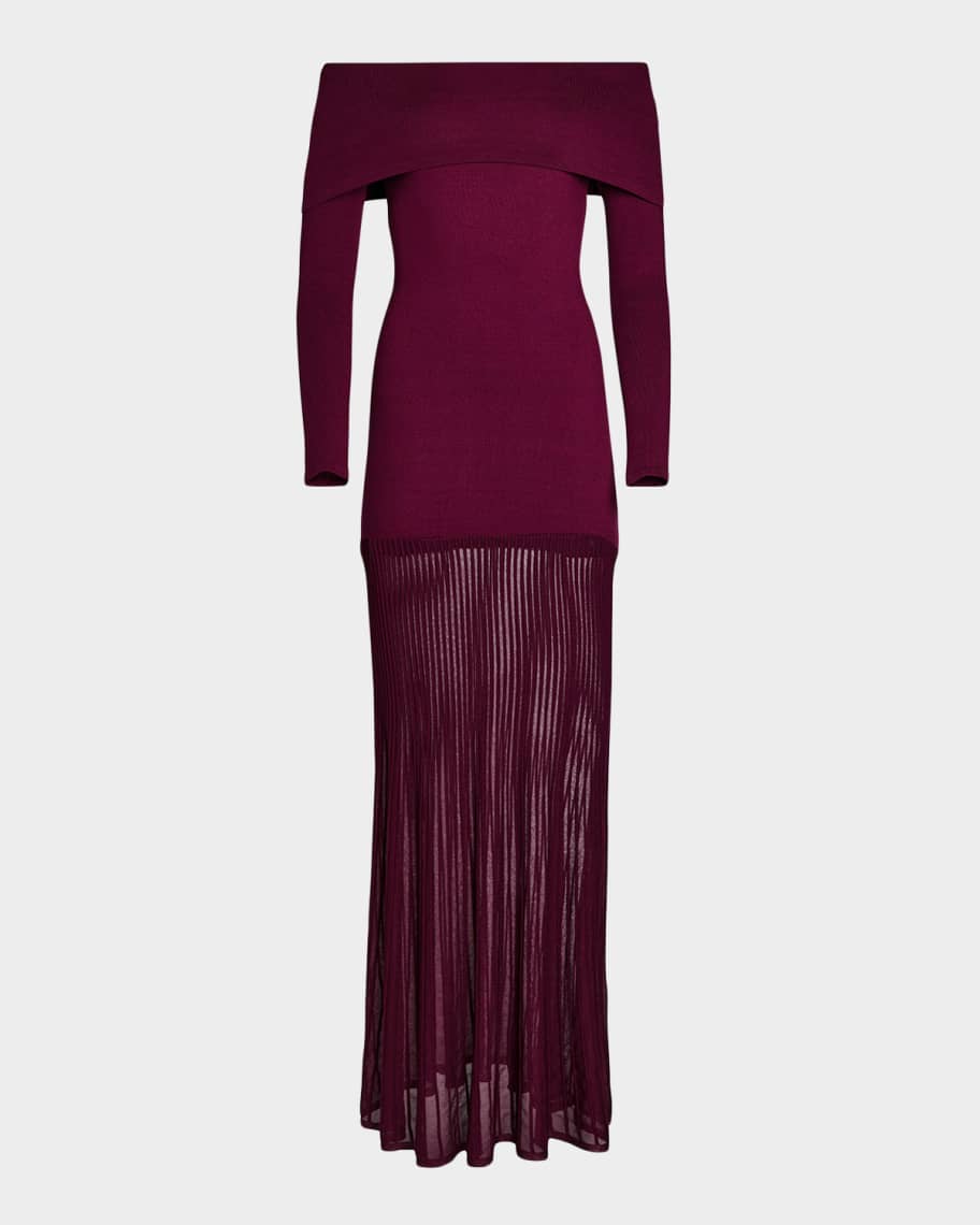 chinese dress ladies Dree Knit Maxi Dress  SEROYA