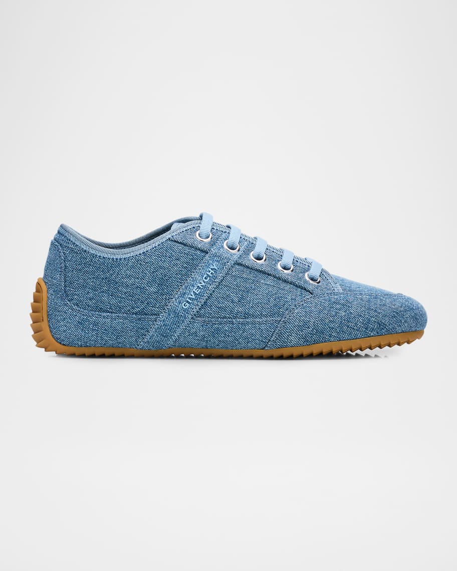 Givenchy Slim Denim Low-Top Sneakers | Neiman Marcus