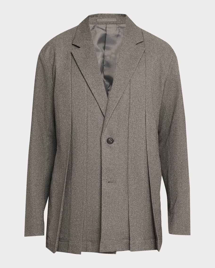 IM MEN Men's Wool Like Tweed Jacket | Neiman Marcus
