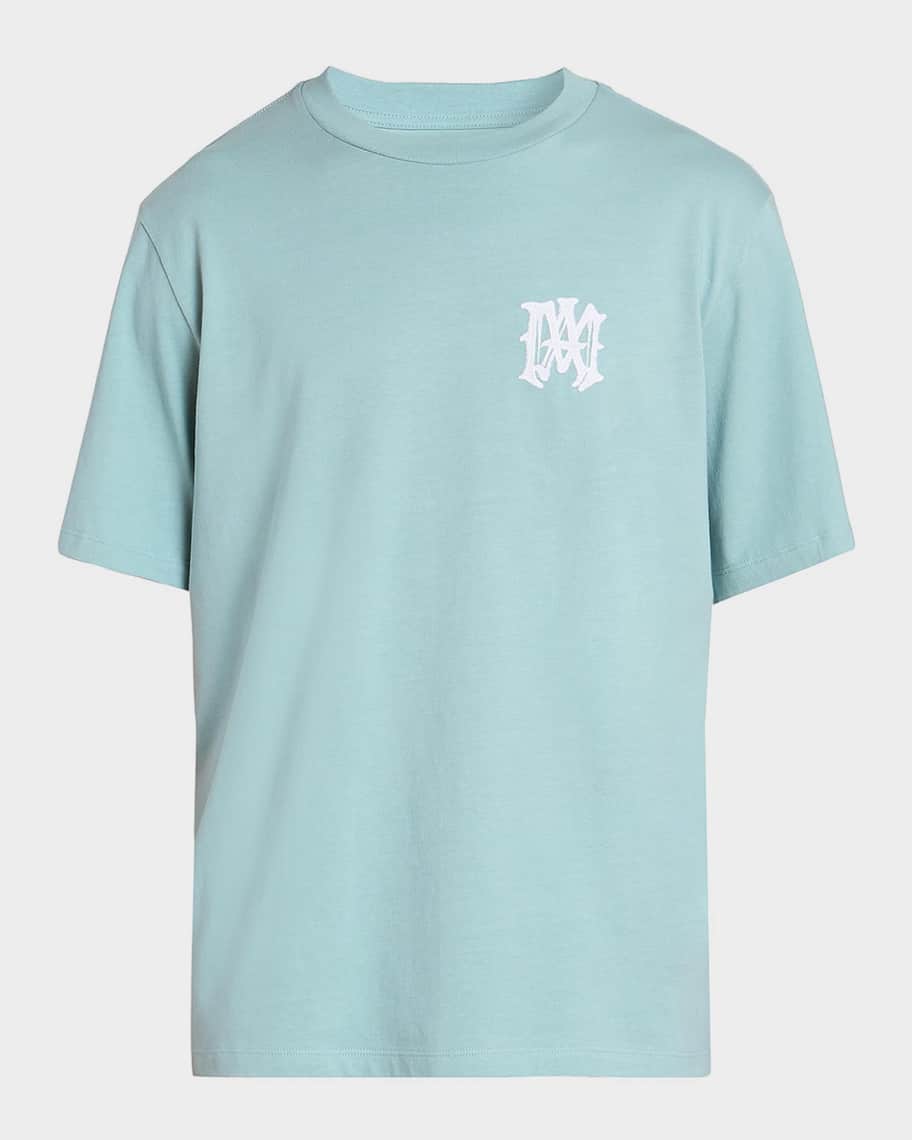 AMIRI ミントグリーン Tシャツ S Amiri Men's MA Icon Embroidered Cotton T-Shirt | Neiman Marcus