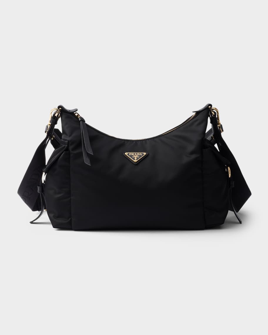 Prada Explore Large Re-Nylon & Leather Crossbody Bag | Neiman Marcus