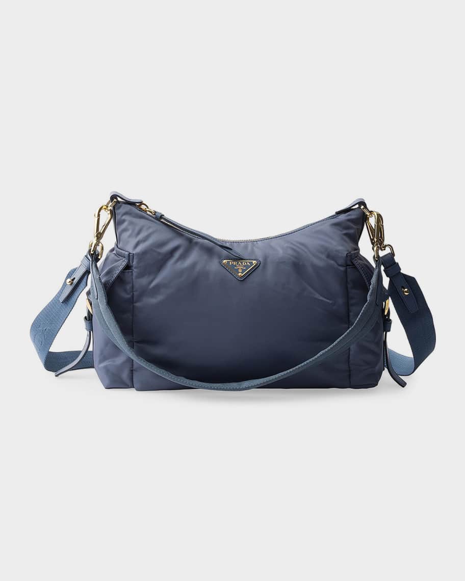Prada Explore Large Re-Nylon & Leather Crossbody Bag | Neiman Marcus