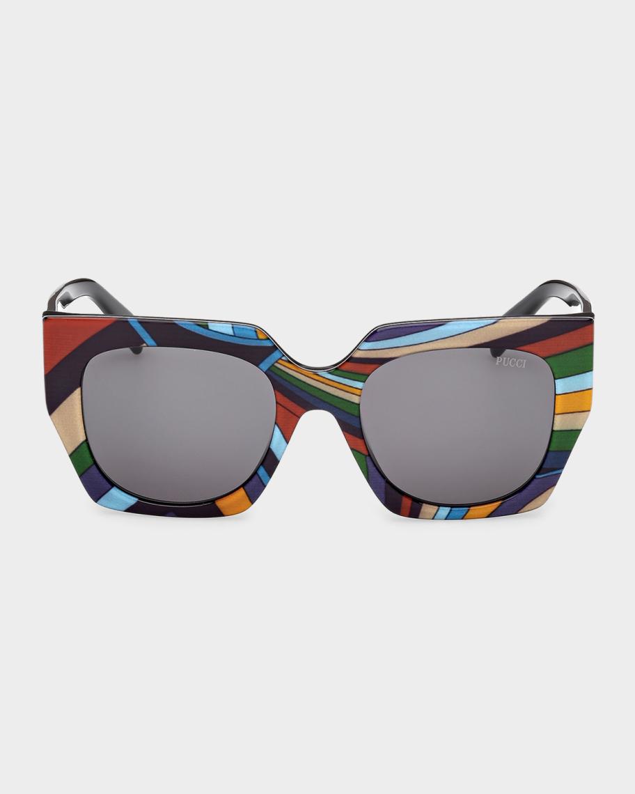 Pucci Iride 52mm Butterfly Sunglasses | Neiman Marcus