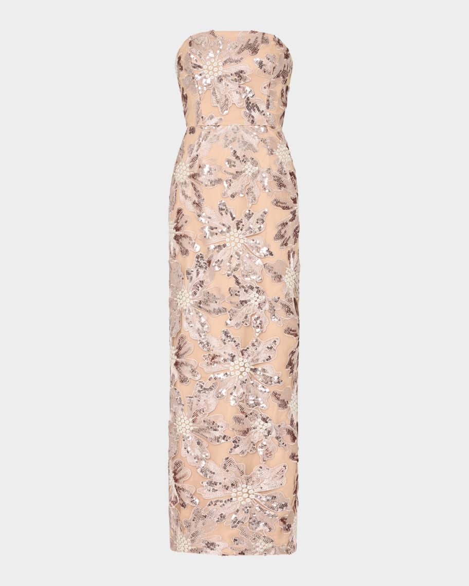 green emerald velvet dress Oriana Metallic Gold Foil Knit Maxi Dress