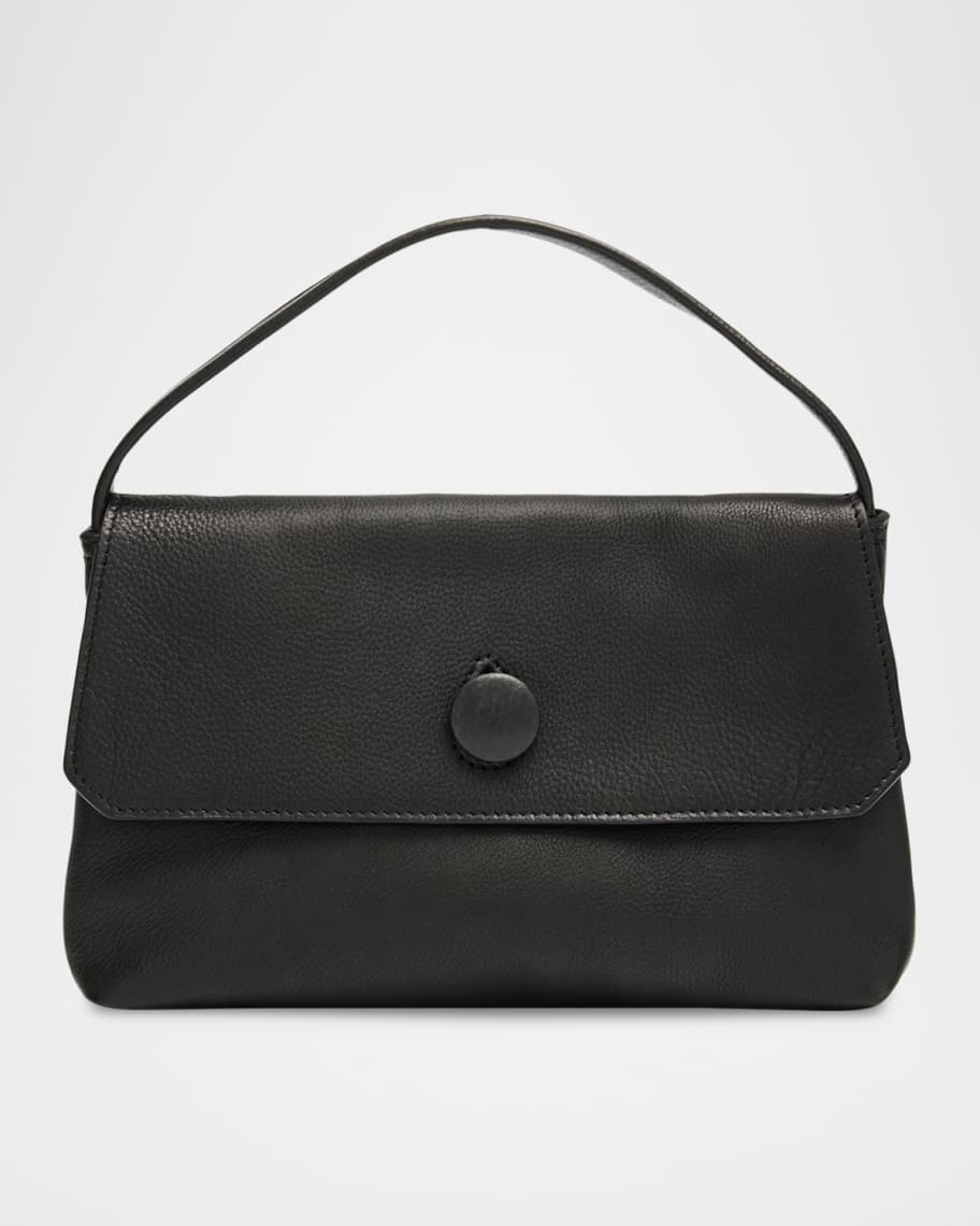 p*e様 THE ROW SALLY スモールバッグ ブラック THE ROW Sally Top-Handle Bag in Supple Leather | Neiman Marcus