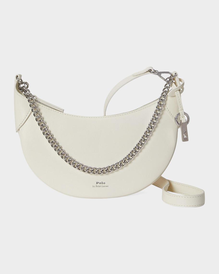 Polo Ralph Lauren Polo ID Leather Mini Chain Bag | Neiman Marcus