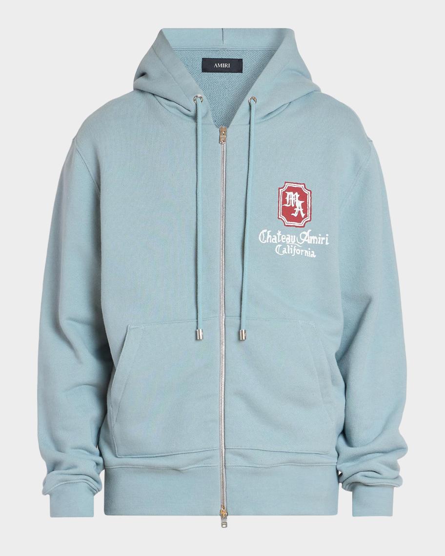 Amiri MA Chateau Full-Zip Hoodie | Neiman Marcus