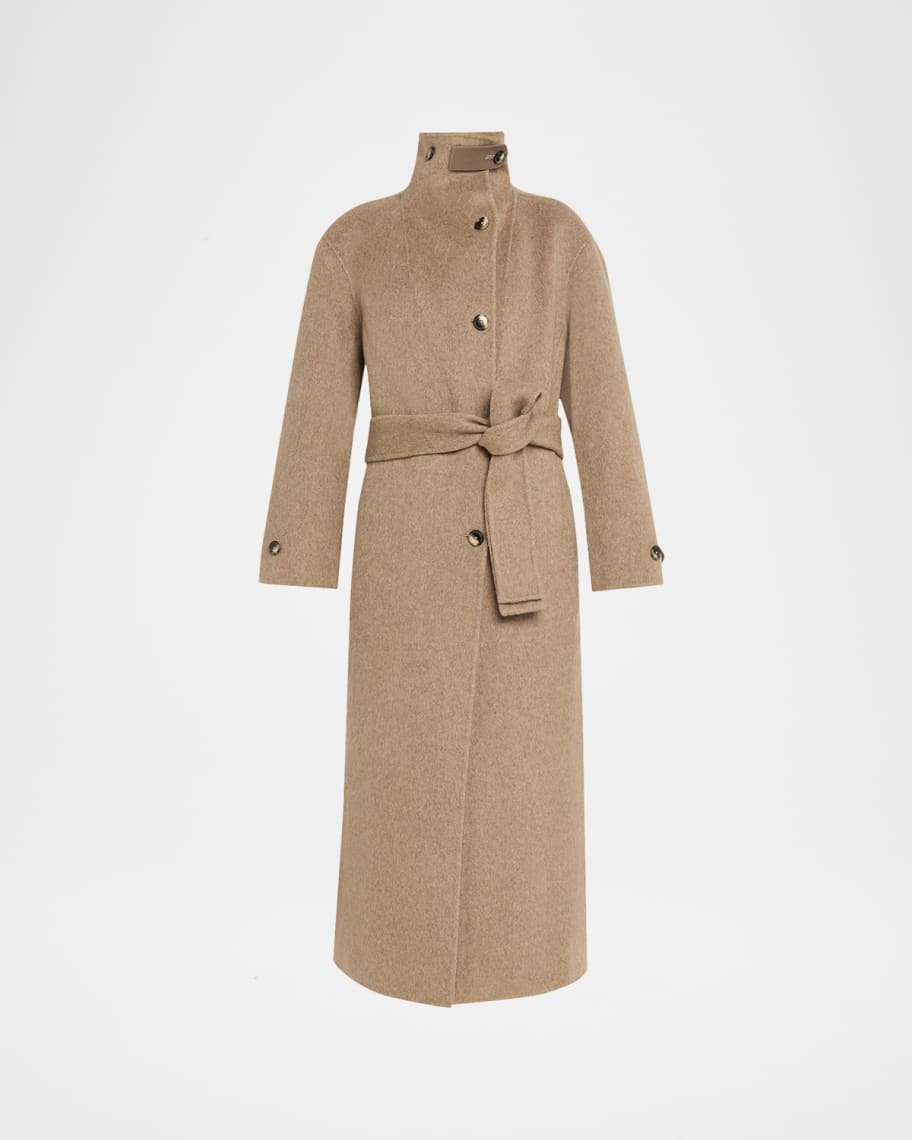 Proenza Schouler White Label Corey Splittable Wool Maxi Coat
