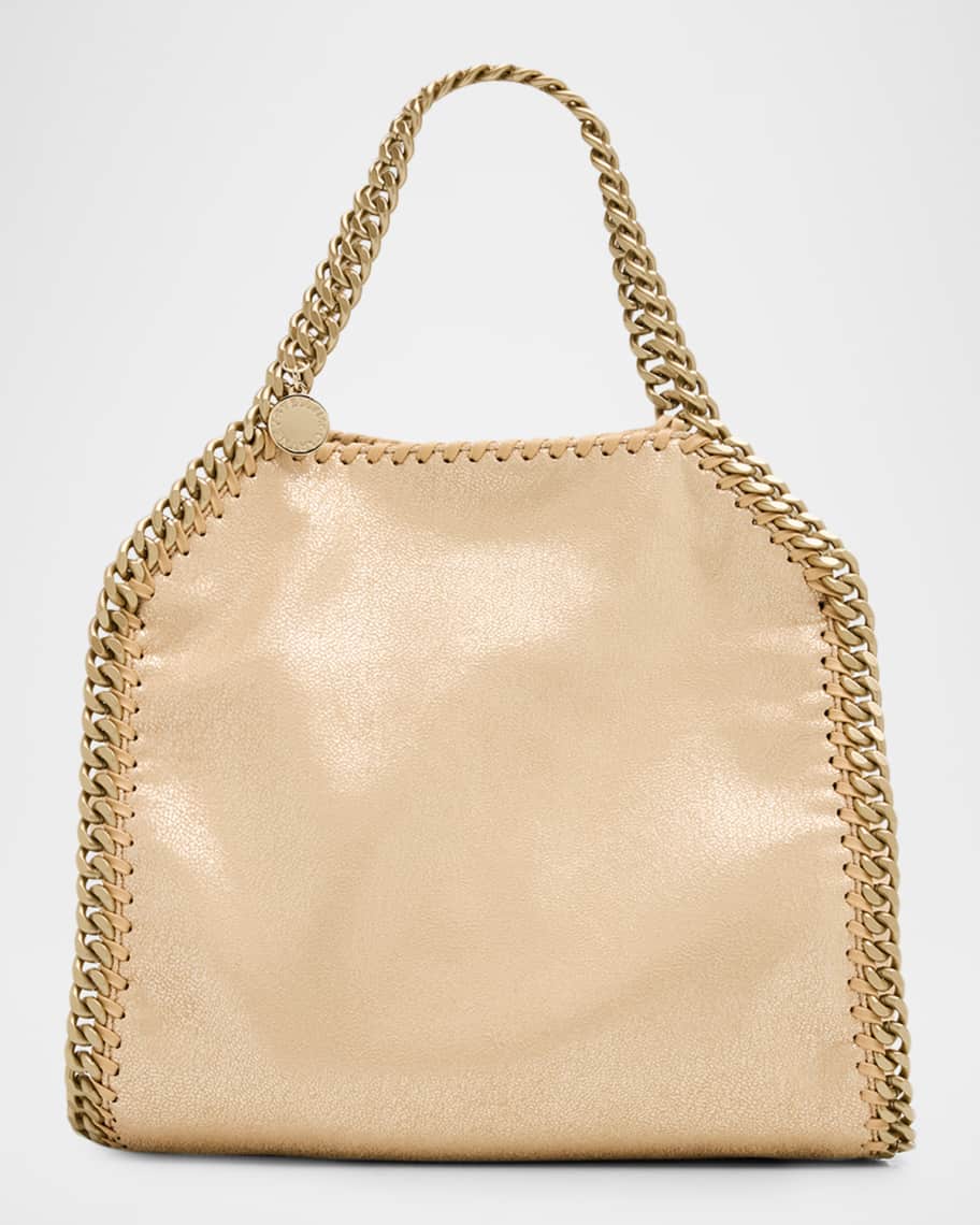 Stella McCartney Falabella Mini Metallic Tote Bag | Neiman Marcus