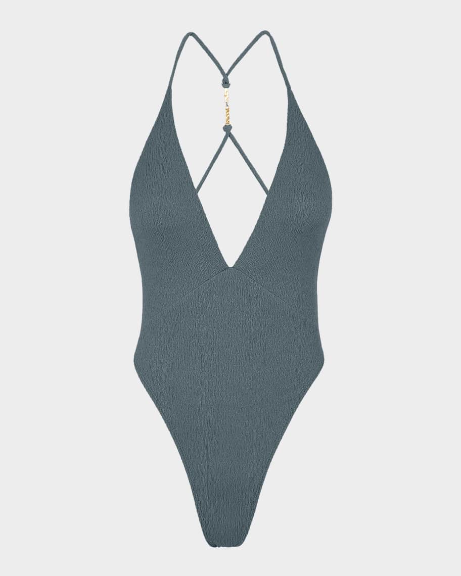 Vix Firenze Candice Aline One-Piece Swimsuit | Neiman Marcus