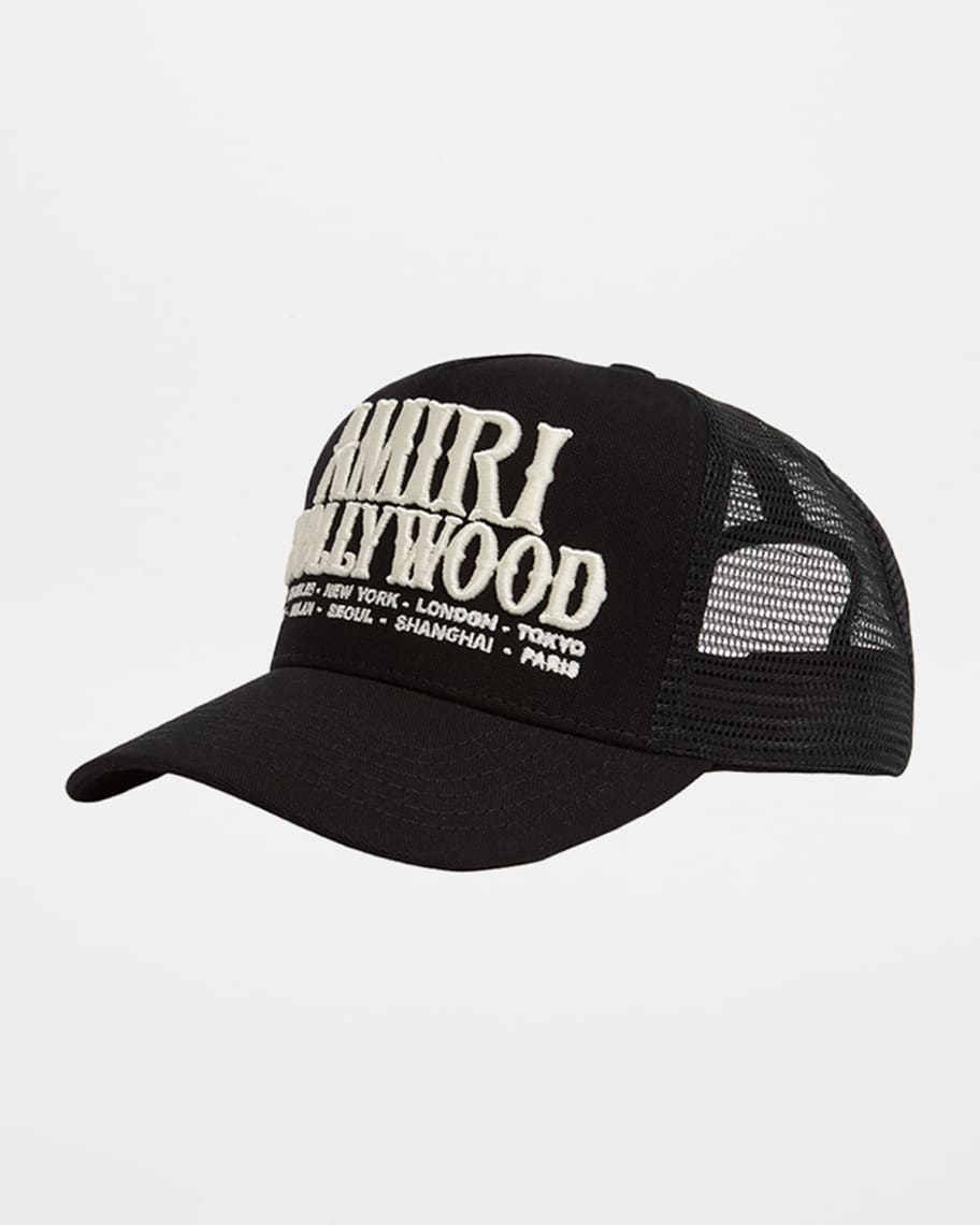 Amiri Men's Amiri Hollywood Trucker Hat | Neiman Marcus