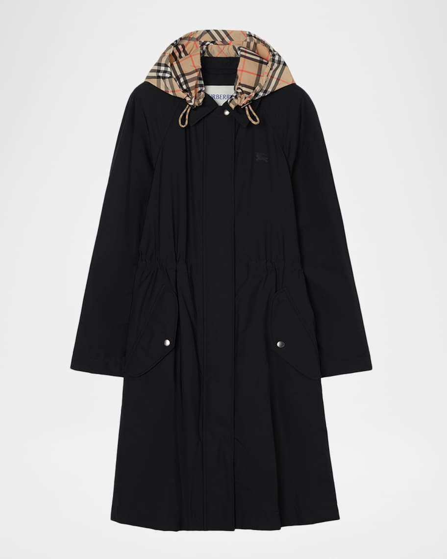 ジャケット・アウター Burberry's vintage Padded Coat Burberry Newbury Parka Jacket With Removable Hood | Neiman Marcus