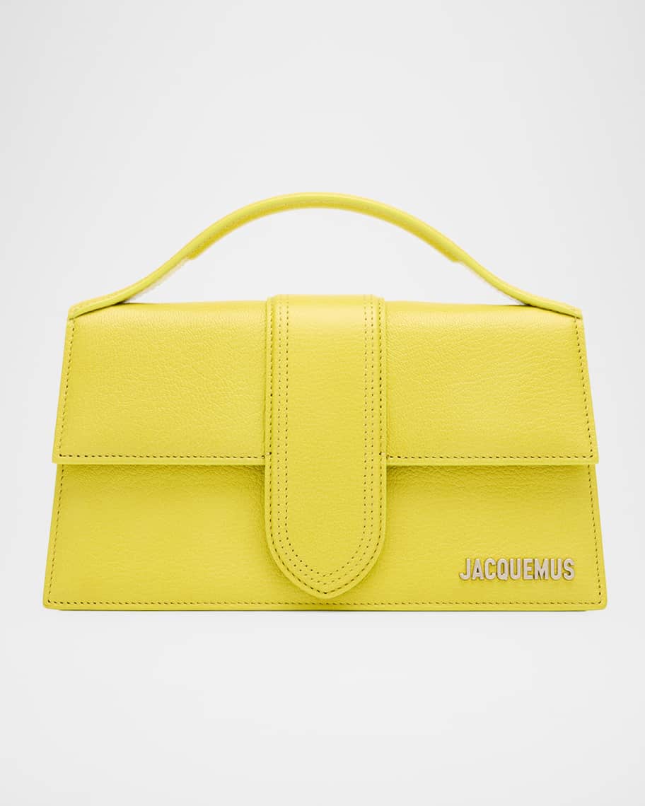 Jacquemus Le Grand Bambino Patent Leather Top Handle Bag | Neiman