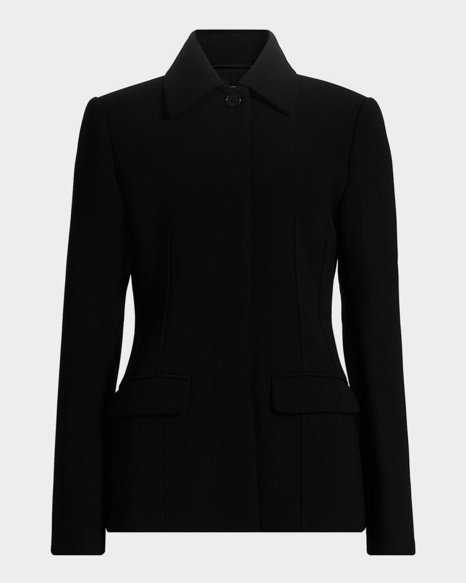 Toteme Cinched Pocket Jacket | Neiman Marcus