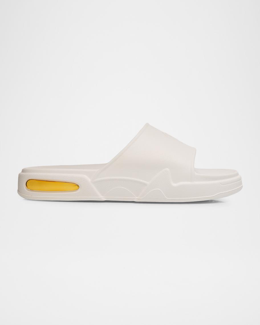 Giuseppe Zanotti Men's GZ-Slide Ghost Rubber Slides | Neiman Marcus
