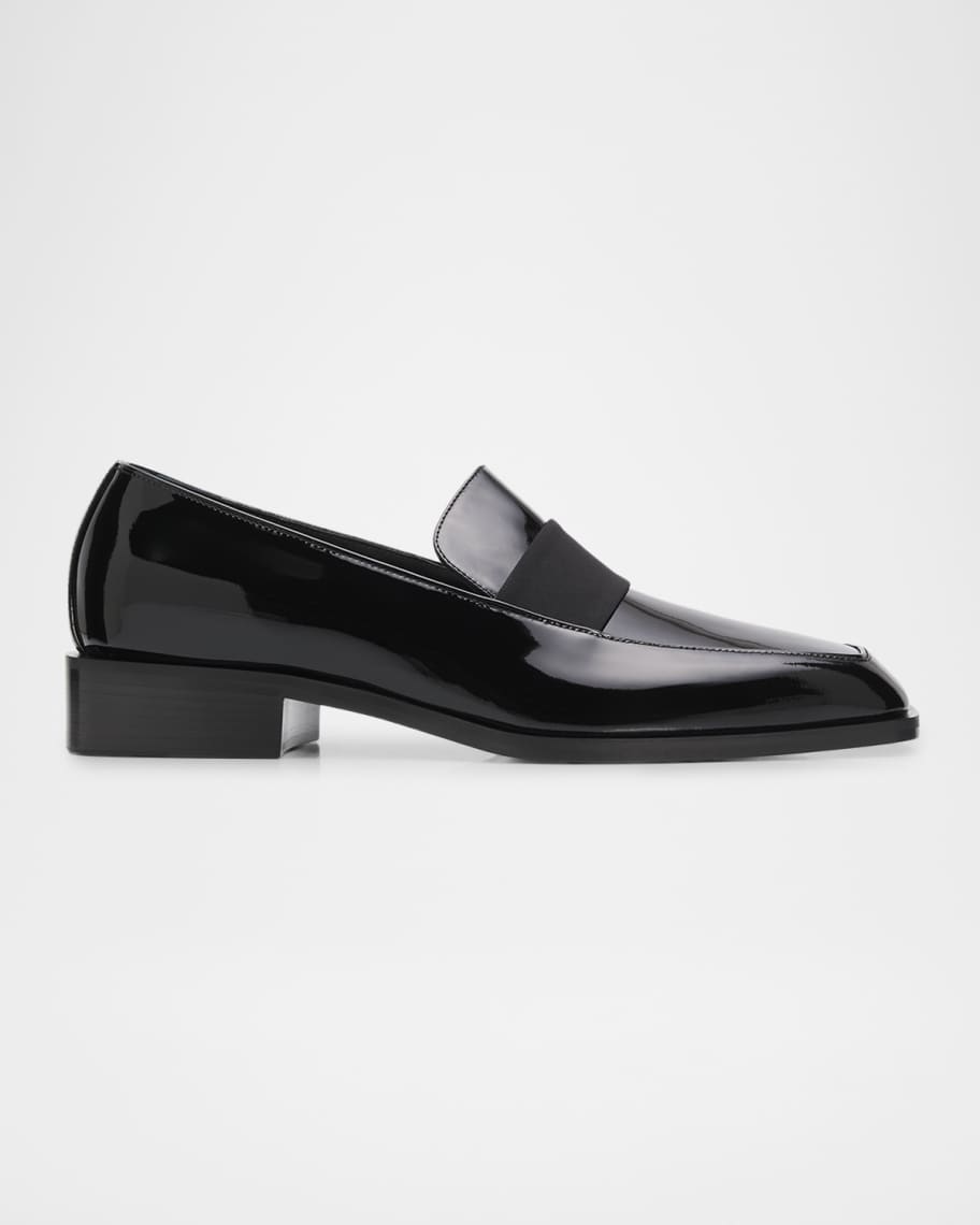 Giuseppe Zanotti Men's GZ-Lucky Patent Leather Square-Toe Loafers
