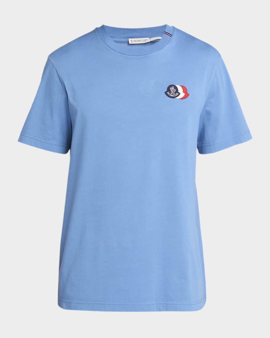 MONCLER Tシャツ Ｌ Moncler Men's Classic-Fit Cotton Logo T-Shirt | Neiman Marcus