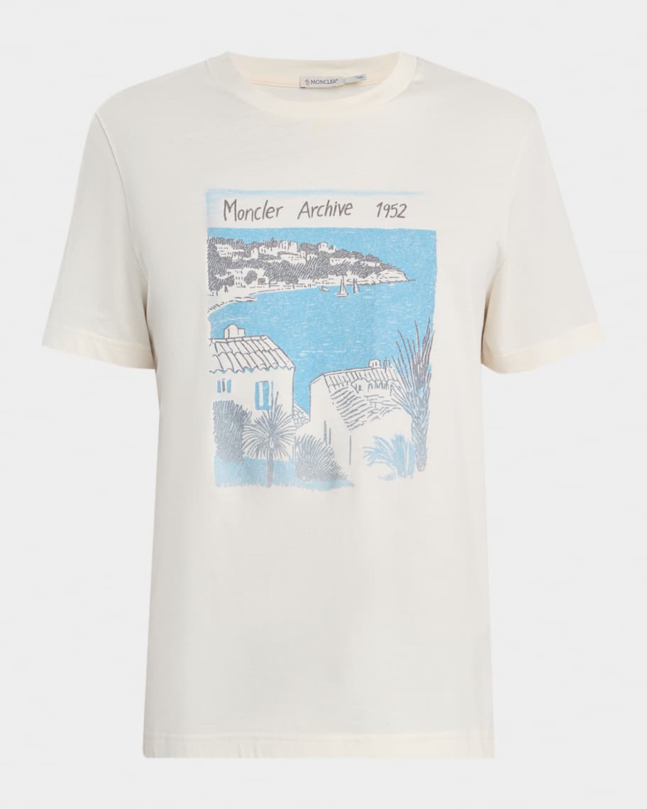 Moncler Men's Moncler Archive 1952 Cotton T-Shirt | Neiman Marcus
