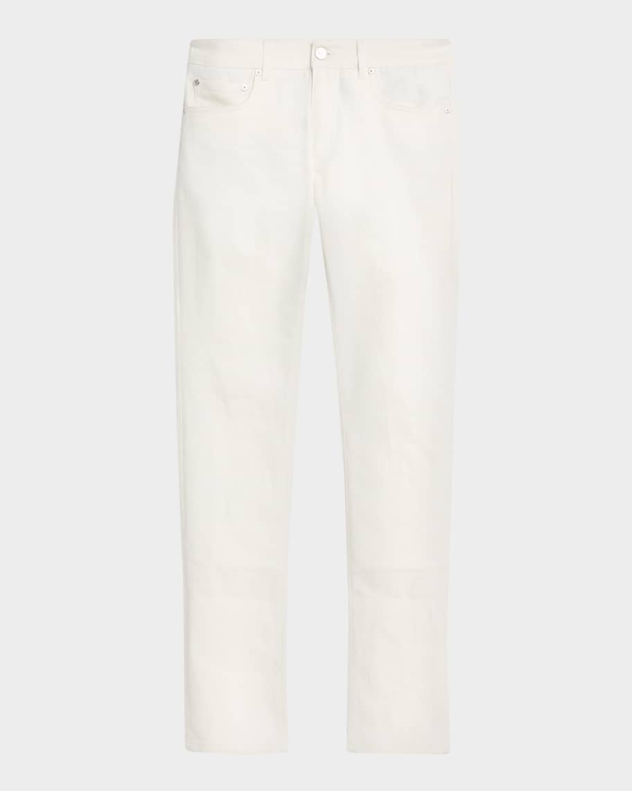 Etro Men's Fuji Straight-Cut Denim Jeans | Neiman Marcus