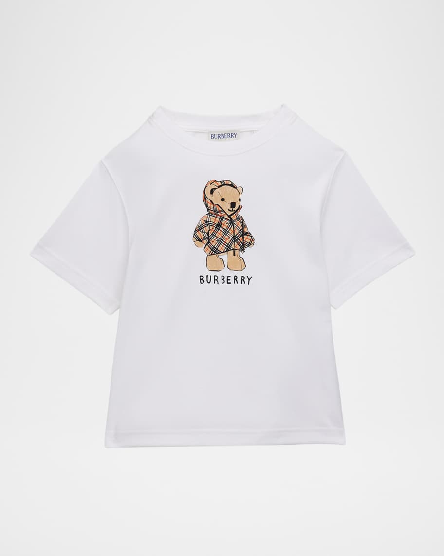Burberry Boy's Puffer Bear Cotton T-Shirt, Size 3-14 | Neiman Marcus