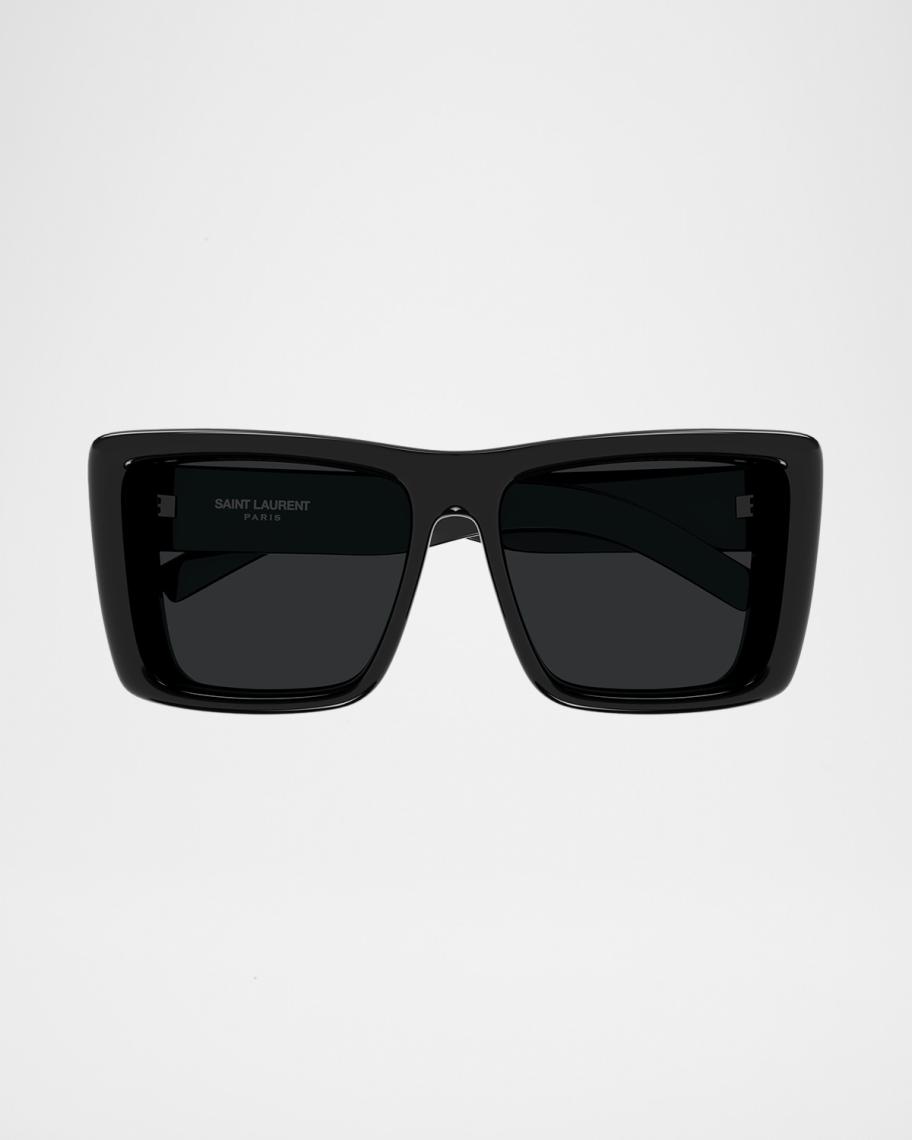 Saint Laurent SL 900 Howl Squared Sunglasses | Neiman Marcus display picture 3