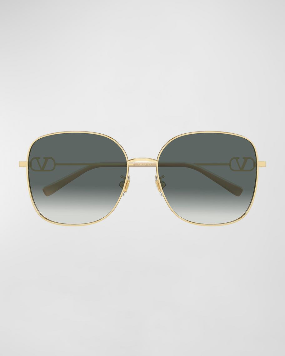 Valentino Garavani VLogo Signature 59mm Square Sunglasses  display picture 1