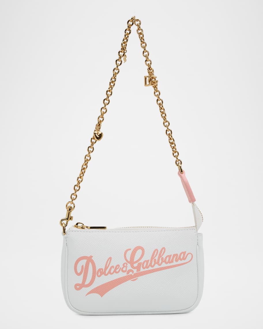 Dolce&Gabbana Kid's DG Candy Calfskin Crossbody Bag | Neiman Marcus