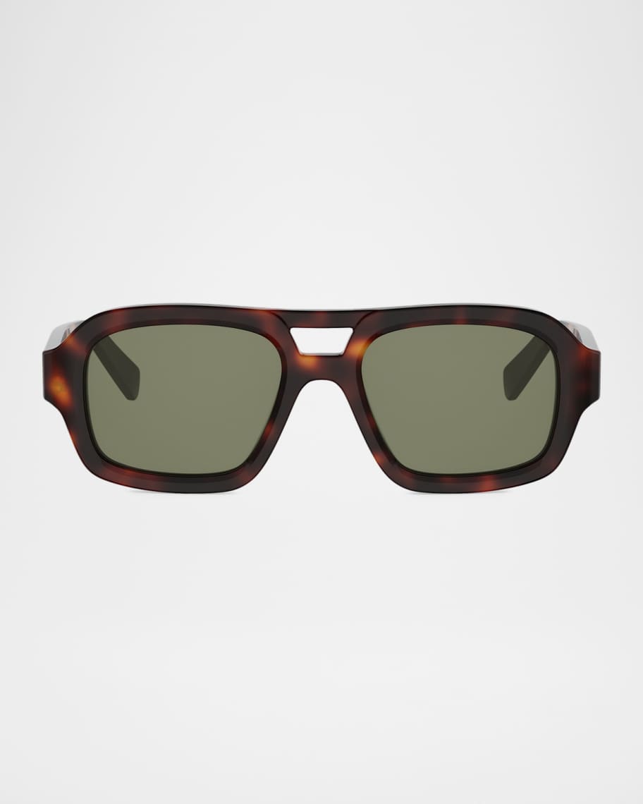 セリーヌ Celine Celine 3 Dots 53mm Navigator Sunglasses | Neiman Marcus