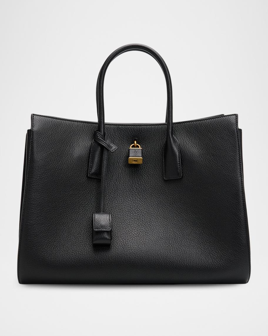 Saint Laurent Sac de Jour Grain Leather Top-Handle Bag | Neiman Marcus