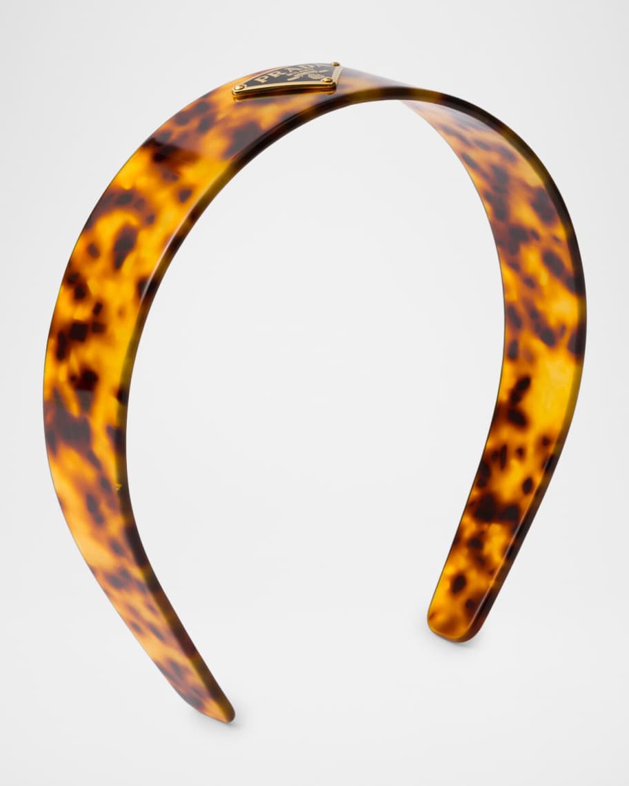 Prada Plexiglass Headband | Neiman Marcus