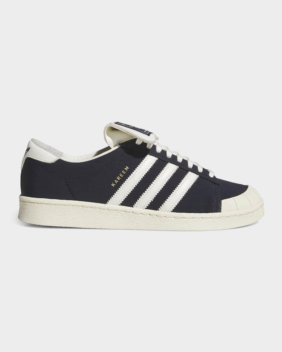 Adidas x Willy Chavarria Men's Leather Low-Top Sneakers | Neiman
