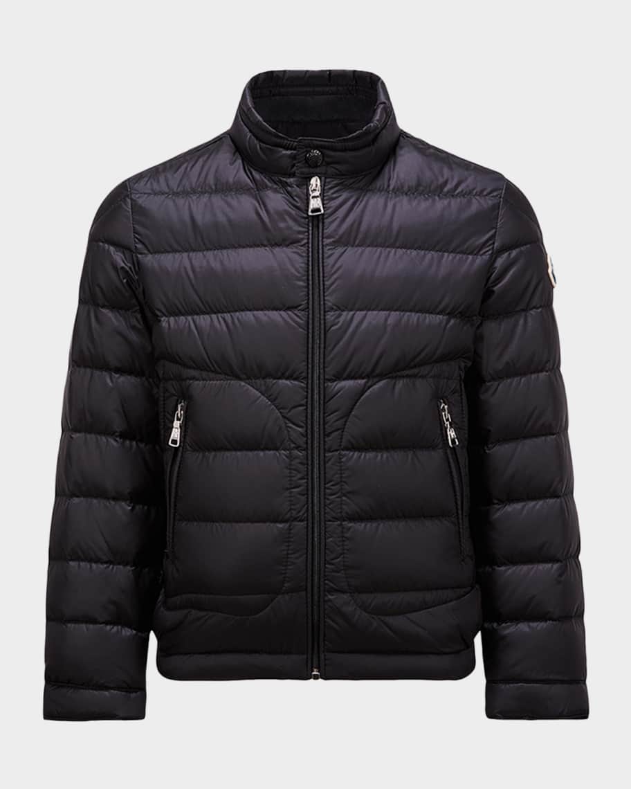 Moncler Boy's Acorus Packable Down Jacket, Size 12-14 | Neiman Marcus