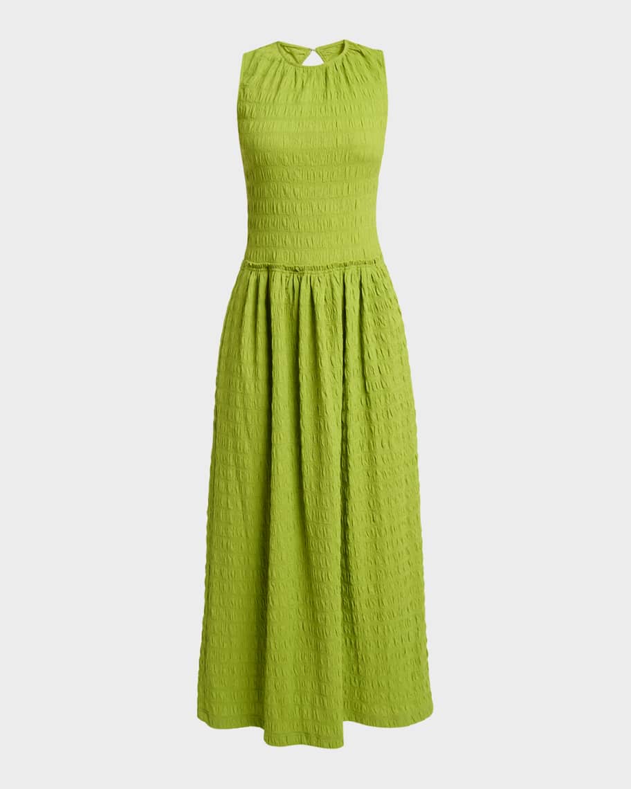 Proenza Schouler White Label Women's Zoira Textured Dress - Green - Size XS - Apple