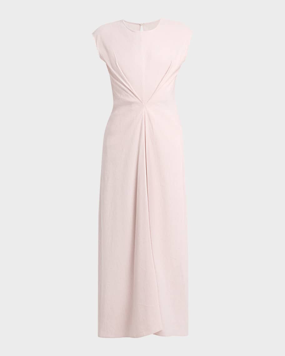 ruffle mesh dress Moonlight Sonata Ruffle Mesh Maxi Dress Cameo Pink