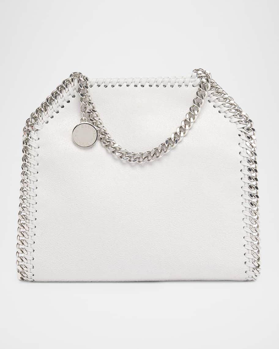  × Stella McCartney Chain Ribbed 即完売品 Stella McCartney Falabella Chain-Trim Mini Crossbody Bag | Neiman