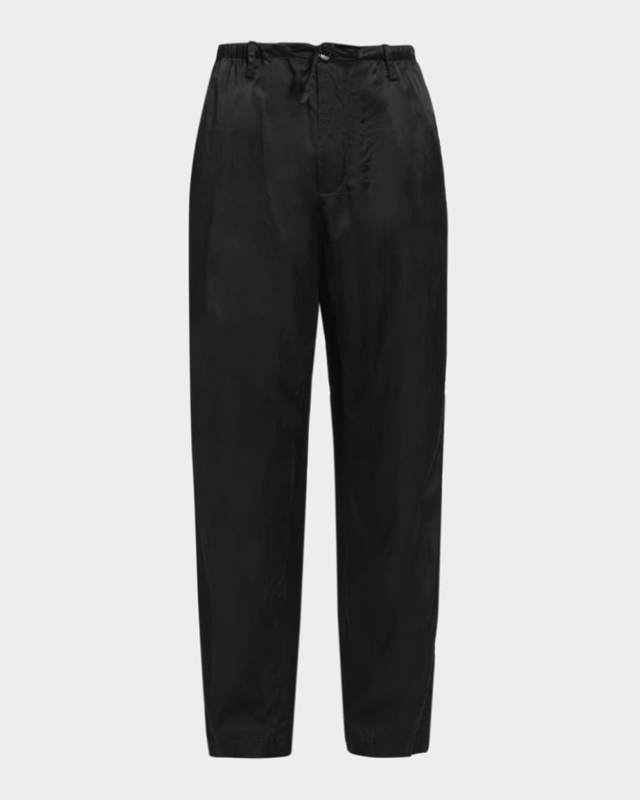 Dries Van Noten Men's Penny Straight-Fit Drawstring Pants | Neiman
