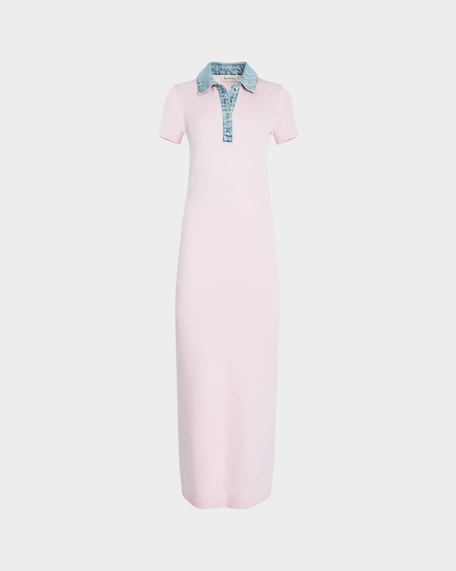SEROYA Reyes Knit Midi Dress | Neiman Marcus