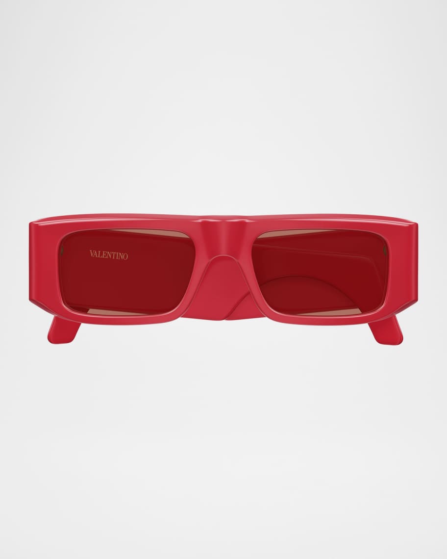 ヴァレンティノ　VALENTINO Valentino Garavani Ultra Vintage 52mm Rectangular Sunglasses