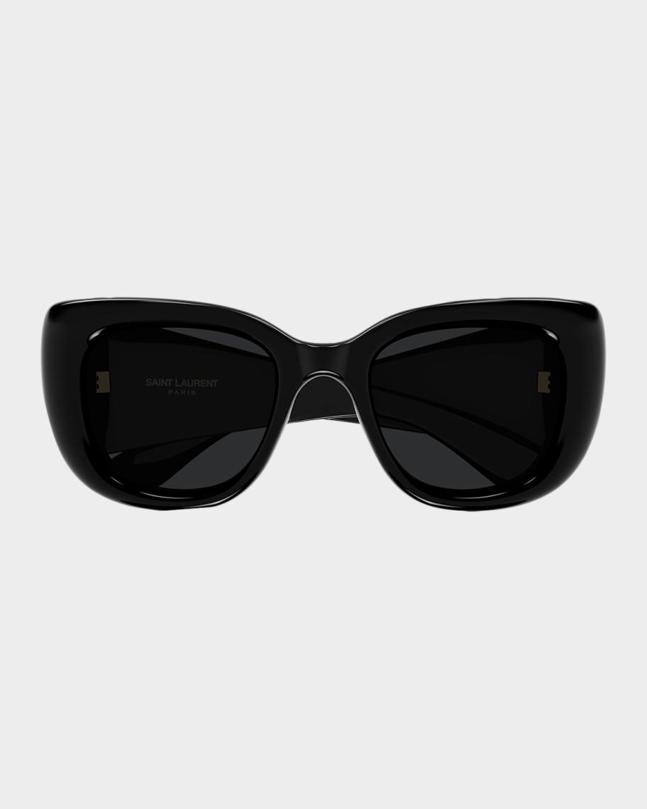 Saint Laurent SL 903 Howl Butterfly Sunglasses | Neiman Marcus display picture 3