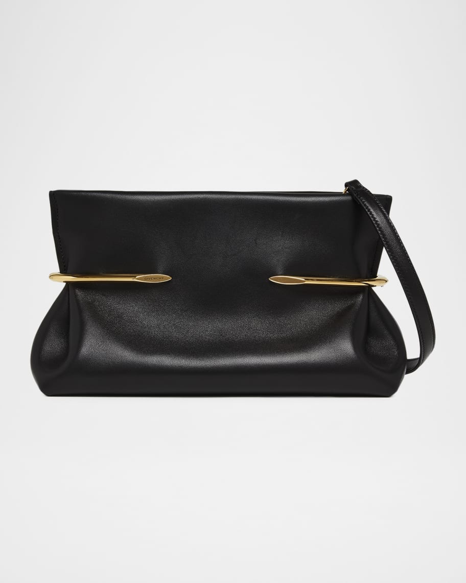 Givenchy Pinch Soft Leather Clutch Bag | Neiman Marcus