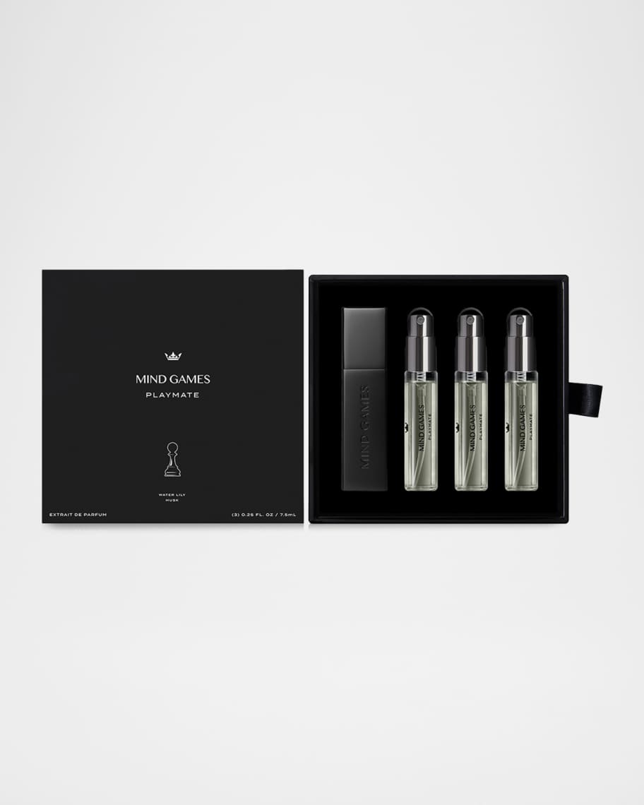 MIND GAMES Playmate Extrait de Parfum Travel Trio Gift Set with