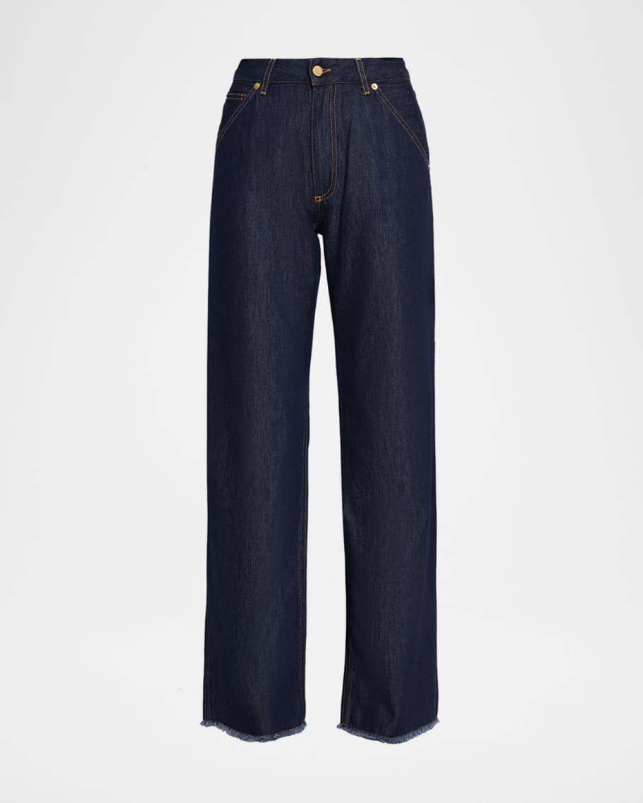 DARKPARK Lara Relaxed-Fit Carpenter Jeans | Neiman Marcus