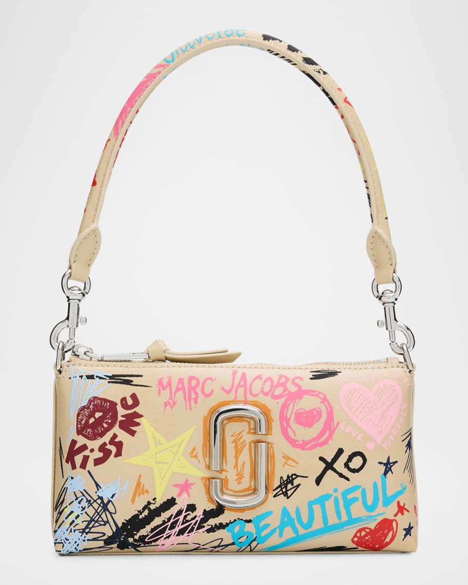 バッグ MARC BY MARC JACOBS grunge shoulder bag MARC by Marc Jacobs The Punk Scribble Snapshot Pochette Shoulder