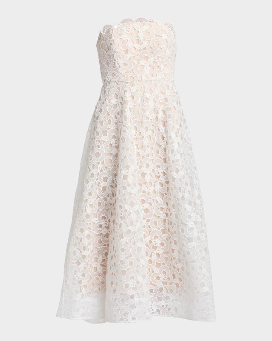 beach wedding dresses lace Cap Sleeve Beaded Lace Flowy Beach Wedding Dress Nude Pink main image 1