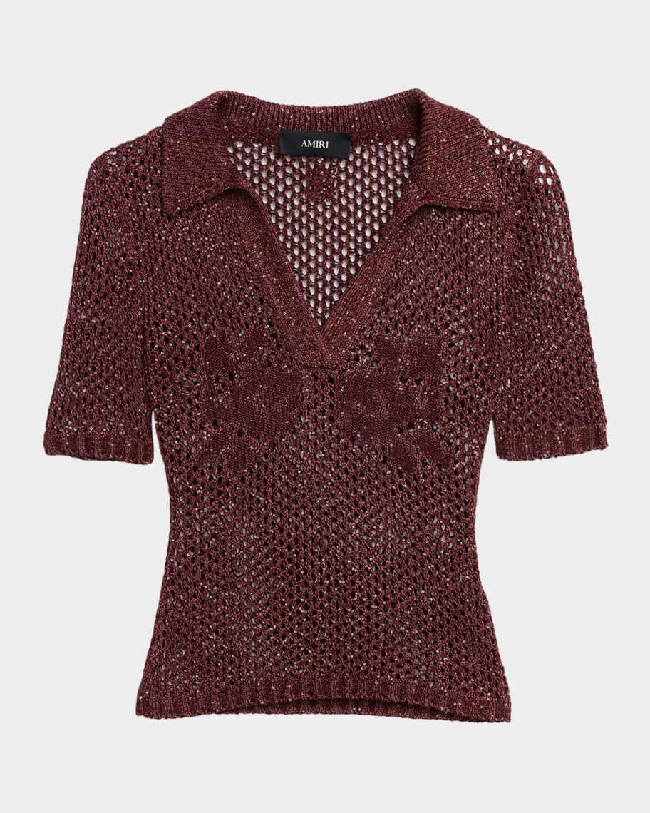AMERI♡MEDI PURIPURI SHORT KNIT TOP MEDI PURIPURI SHORT KNIT TOP