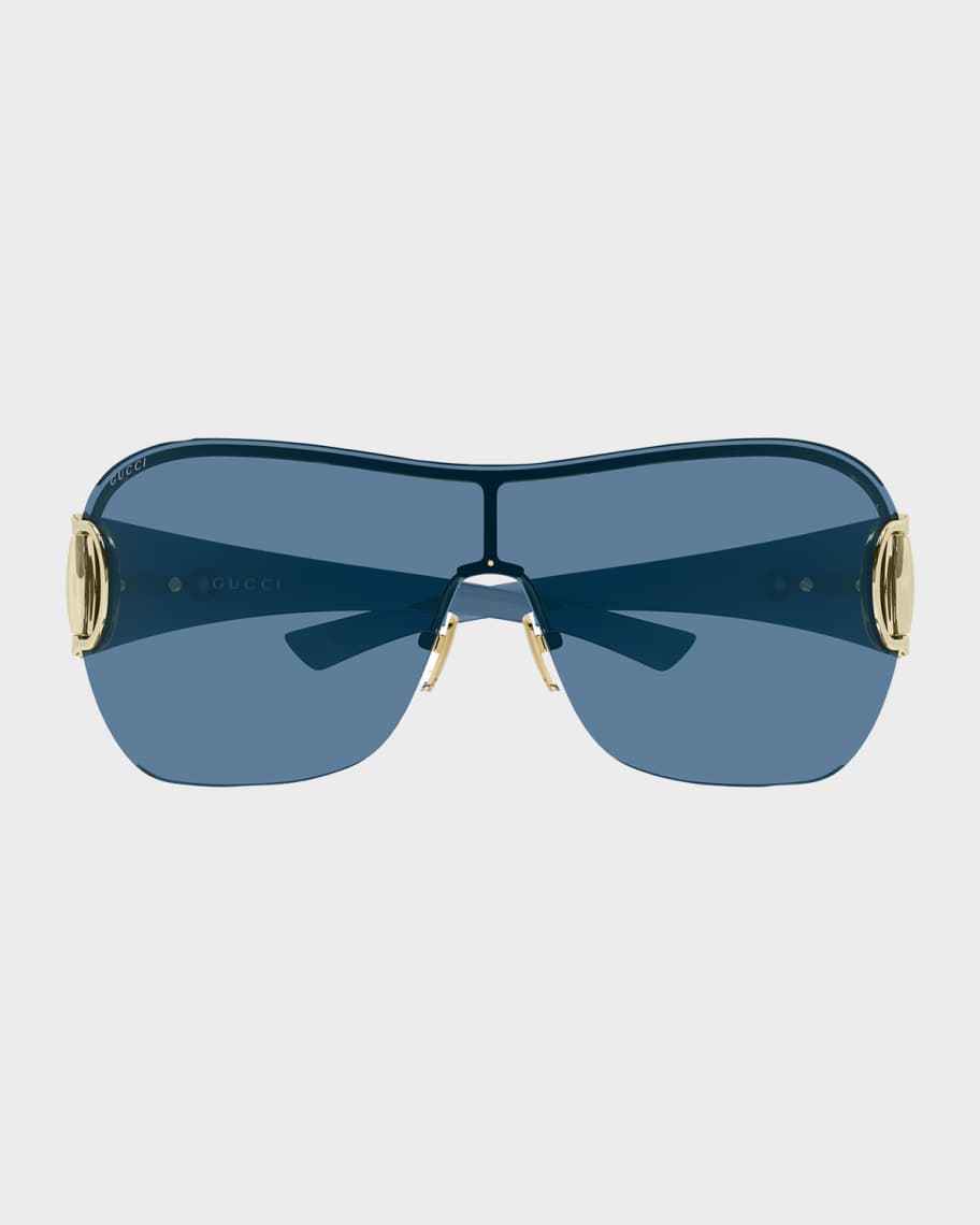 【即日発送】GUCCI サングラス Men's GG 1104/S Gucci Men's GG2174S-004 Frameless Mask Sunglasses | Neiman Marcus