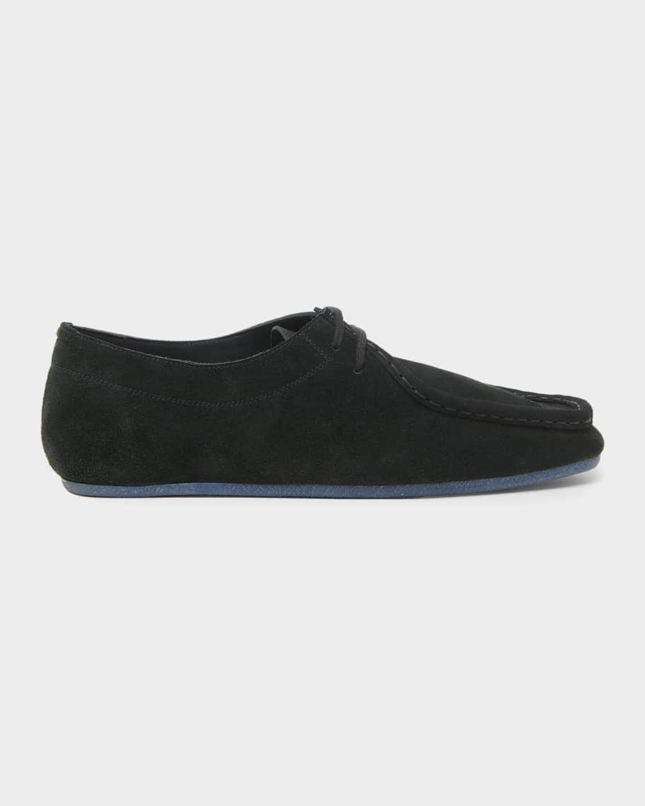Jil Sander Men's Suede Moccasin Shoes | Neiman Marcus