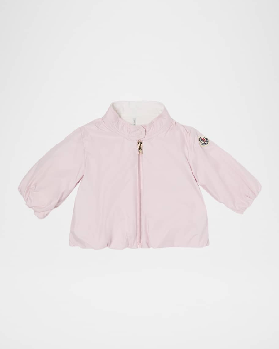 EMAema 　MONCLER ブルゾン　女の子用　サイズ10 140 Moncler Girl's Luce Zip-Front Bomber Jacket, Size 6M-3 | Neiman Marcus