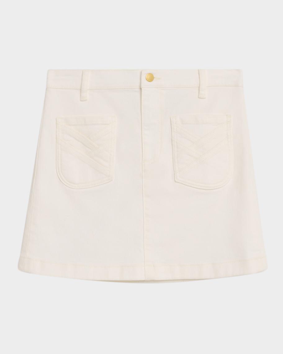 Ramy Brook Eileen Denim Mini Skirt | Neiman Marcus